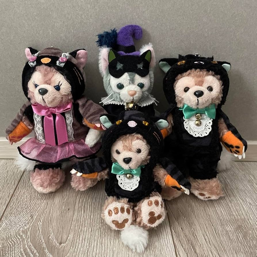 ダッフィー シェリーメイ ジェラトーニ ぬいぐるみバッチ