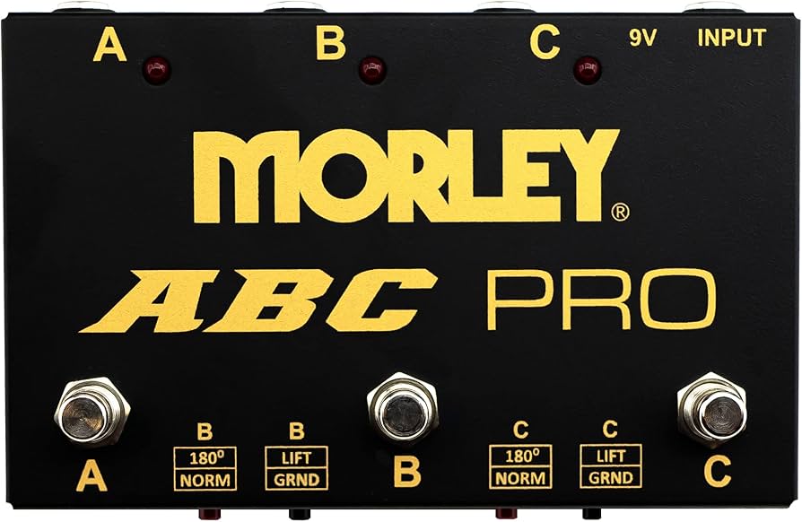 Amazon.com: Morley ABC Pro Multi Amp Selector Pedal : Musical