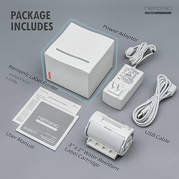 Amazon.co.jp: Nemonic Label ネモニクラベル - ラベルプリンター&付箋