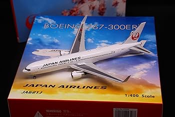 航空機・ヘリコプター Japan Airlines Boeing 767-300ER 1:400 Amazon