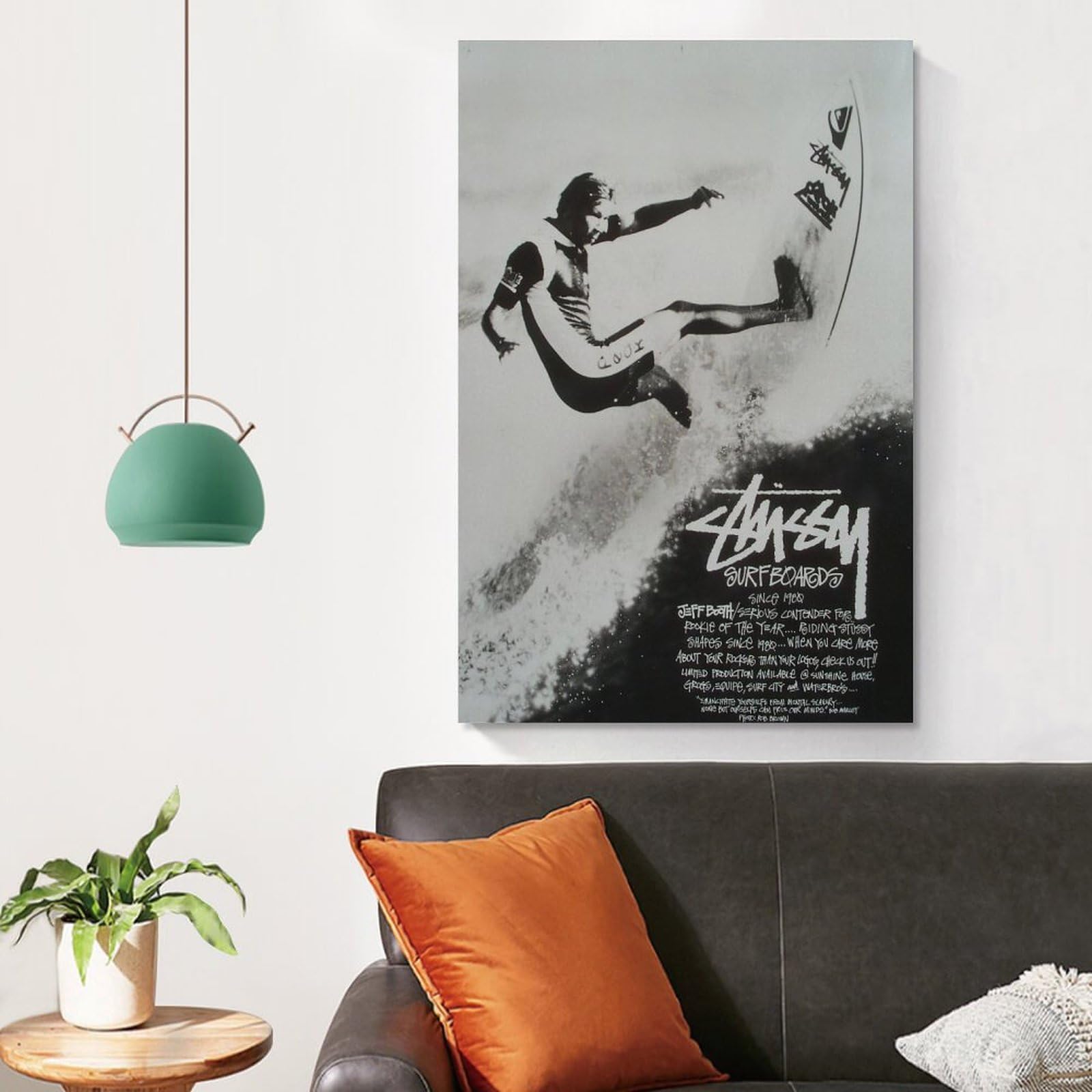 Amazon.co.jp: ビンテージ Stussy Surf ポスター International Stussy