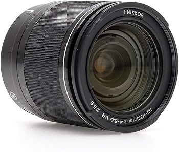Amazon.com : Nikon 1 NIKKOR 10-100mm f/4.0-5.6 VR (Black) : Camera
