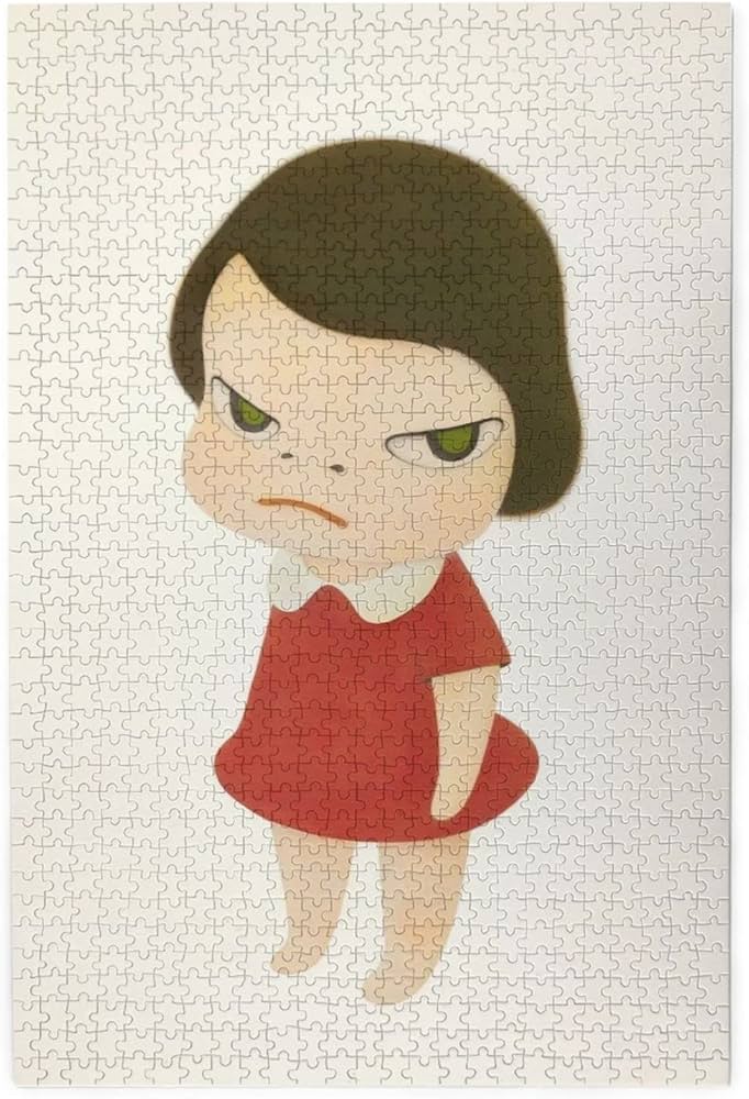 Amazon.co.jp: 奈良美智 ジグソーパズル 1000ピース パズル 子供の