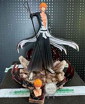 限定絶版ブリーチBLEACH黒崎一護ホロウガレージキットスタチュー 限定