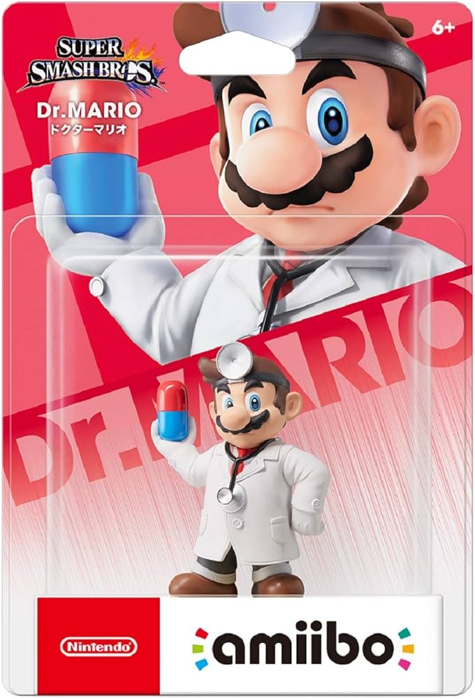 Amazon.com: Dr. Mario amiibo - Japan Import (Super Smash Bros