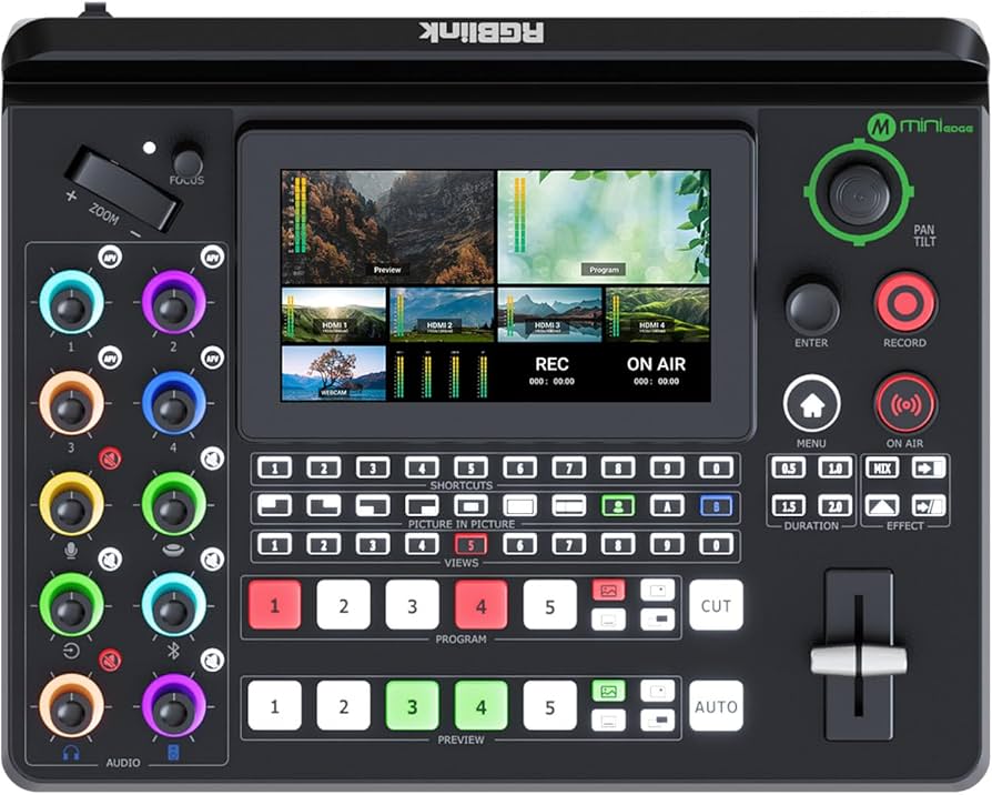 Amazon.com: RGBlink mini-Edge, All in One Video Mixer Switcher 4K