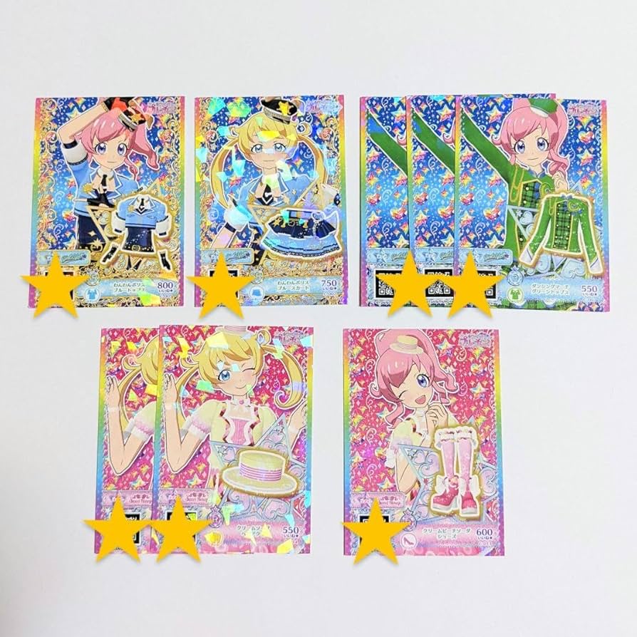 プリチャン カードセット