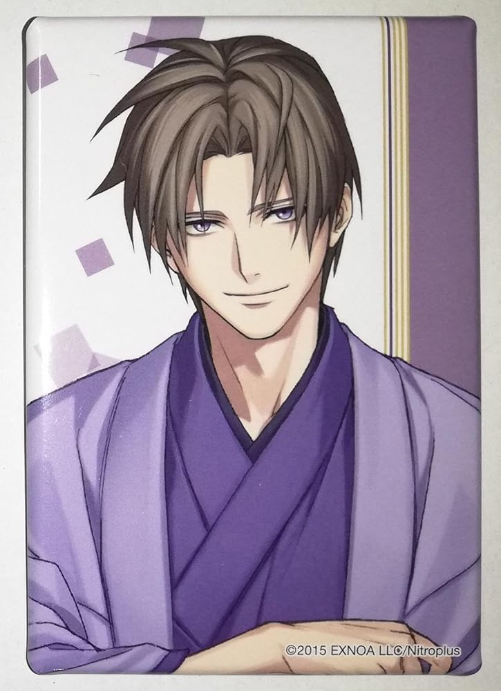 刀剣乱舞 とうらぶ 水心子正秀 軽装 スクエア缶バッジ 刀剣乱舞 とう