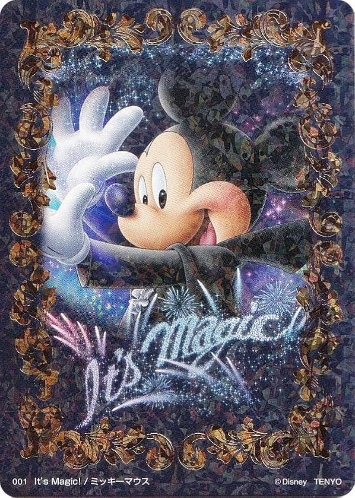Amazon | 【01 ミッキーマウス/its Magic！ ( クリスタル＋ゴールド