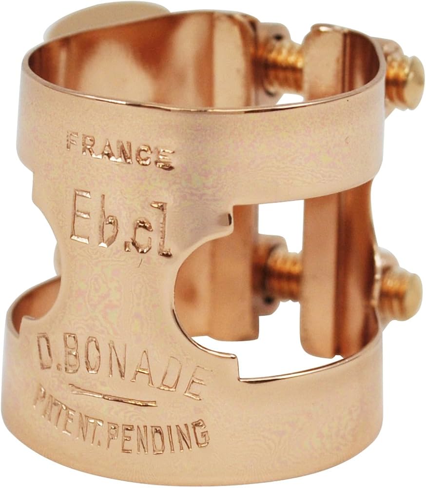 Amazon.co.jp: ボナード E♭クラリネット リガチャー 正締め ピンク