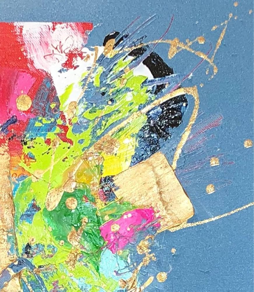 絵画 油絵 原画 抽象画 現代アート 北欧 パステルカラー F4 絵画 油絵