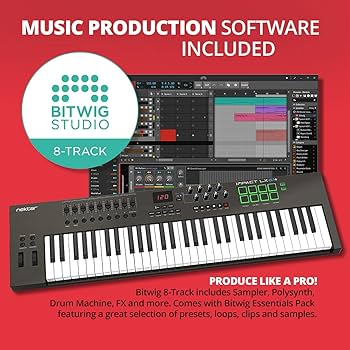 Amazon | Nektar Impact LX61 +キーボードコントローラー | DTMセット