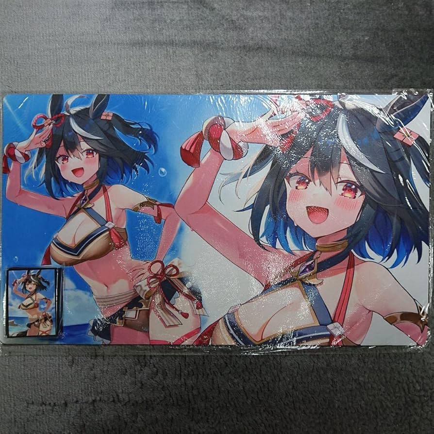 α2 ウマ娘 水しぶき&水着 ジャングルポケット スリーブ&プレイマット
