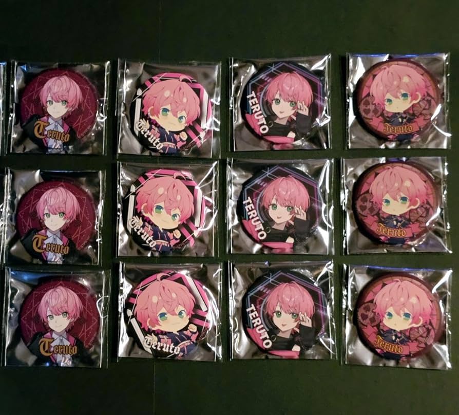 割引 てるとくん 缶バッジ てるとくん Spring 等身 缶バッジ てると