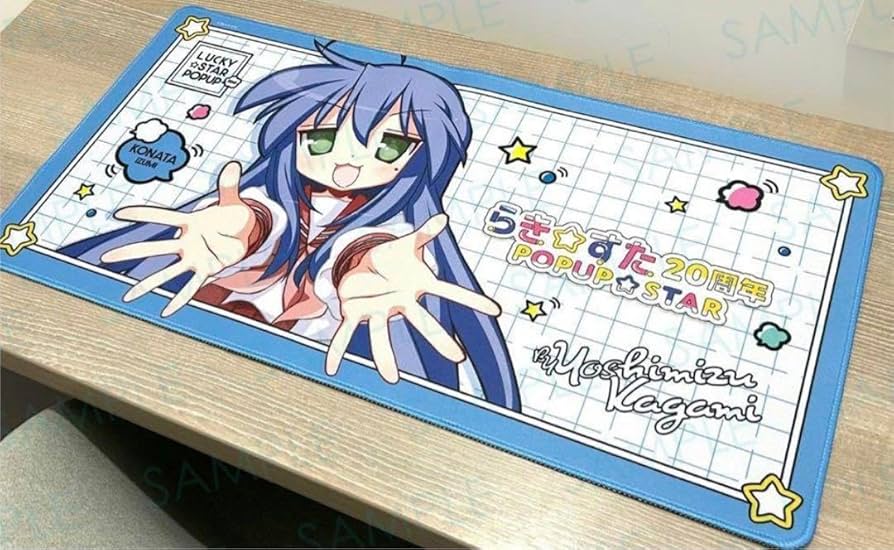 プレイマット 集☆合【らき☆すた 20周年POPUP☆STAR】 新しい