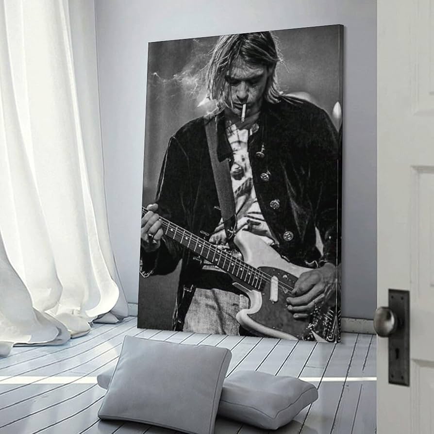 カートコバーン油絵アート