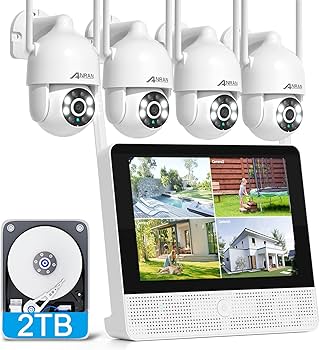 Amazon.com: ANRAN Wireless Security Camera System, 10.5
