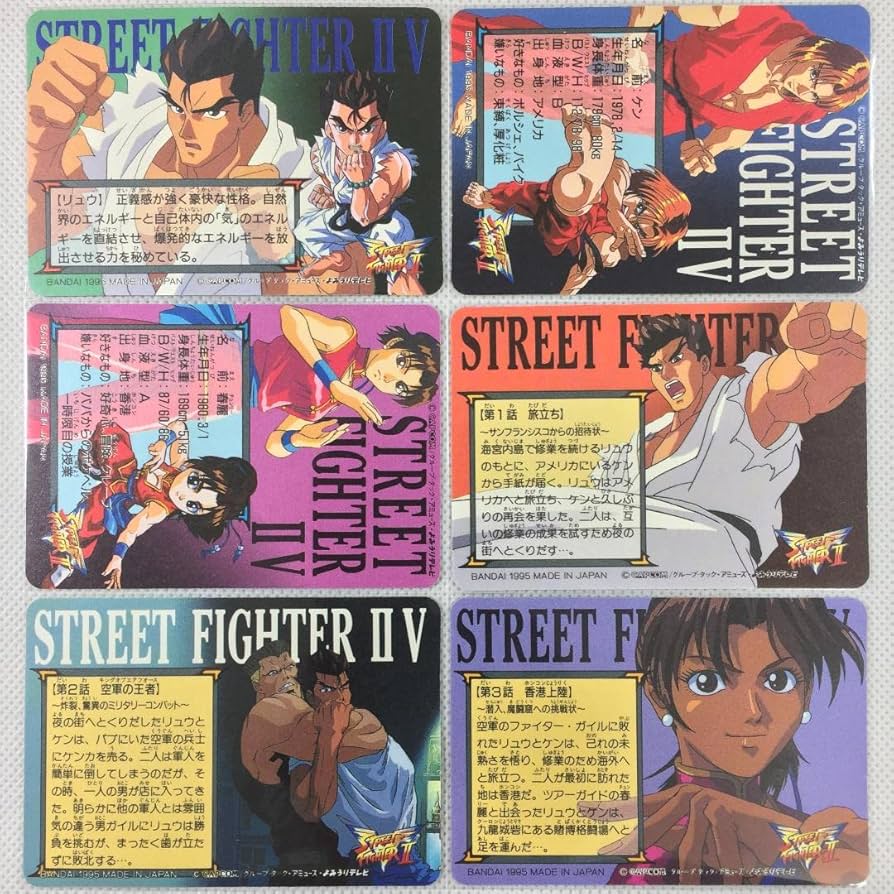 カードダス ストリートファイターII セット