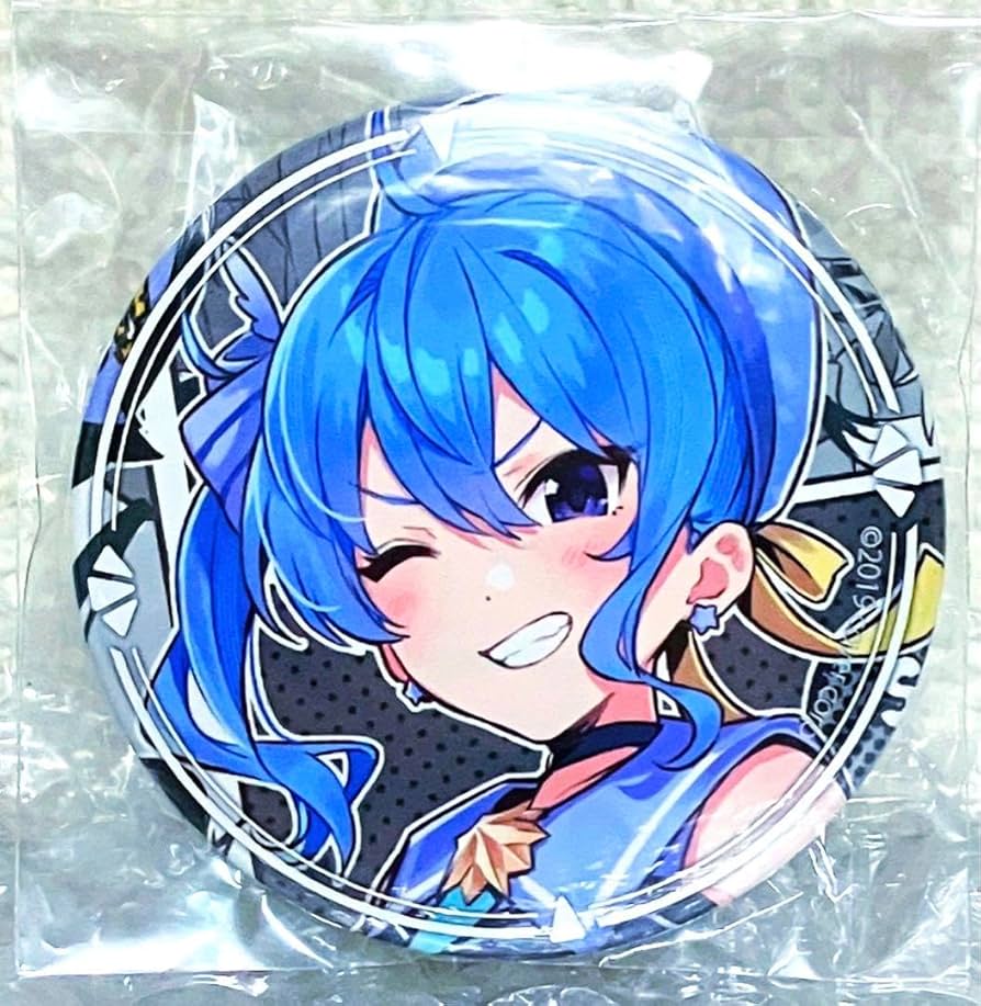 ホロライブ 星街すいせい ホロ伊豆ム 缶バッジ ホロ伊豆ム 缶バッジ 湊