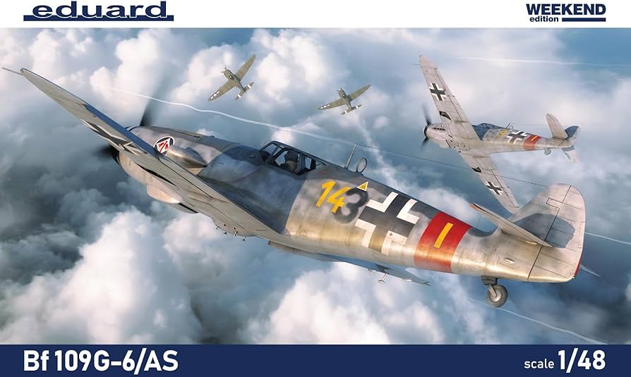 エデュアルド 1/48 Bf 109E 2機 ロイヤルクラス おまけデカール付き