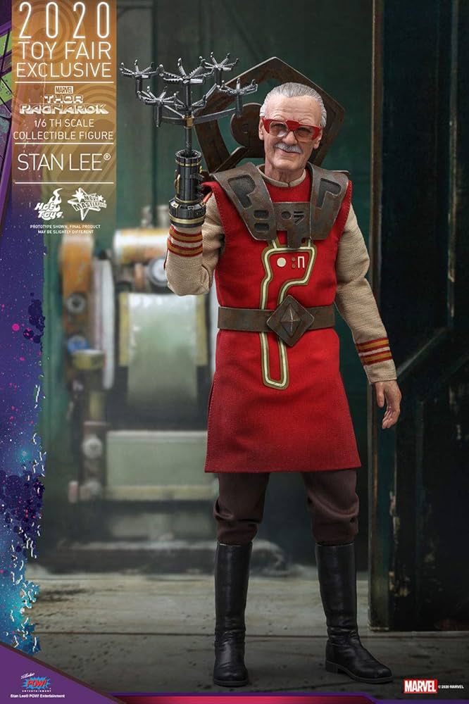 スタン・リー 1/6スケールフィギュア ホットトイズ 欠品あり マーベル
