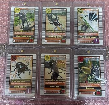 Amazon.co.jp: ムシキング 英語版技カード一式 16枚セット : おもちゃ