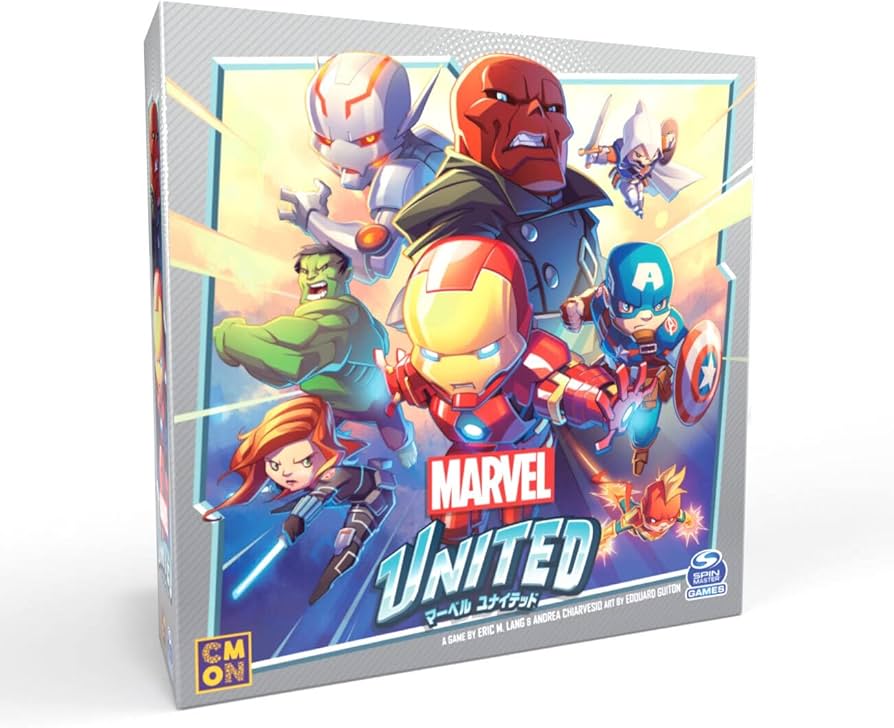 ボードゲーム MARVEL UNITED マーベルユナイテッドフィギュア塗装済み