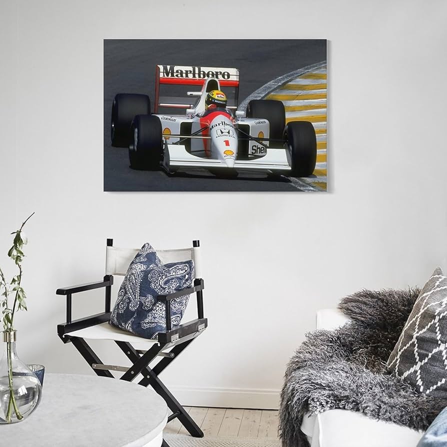 アイルトン セナ パネル アイルトン・セナ F1 ポスター ボード パネル