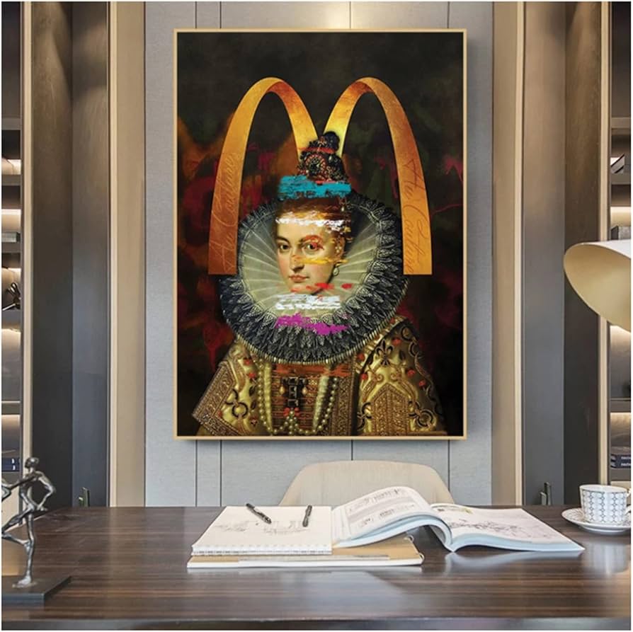 アンティーク ポスター 絵画 大きいサイズ （A）