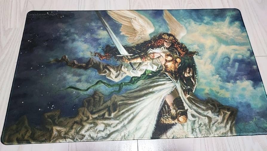 mtg プレイマット 悪斬の天使 Greg Staples mtg プレイマット 悪斬の