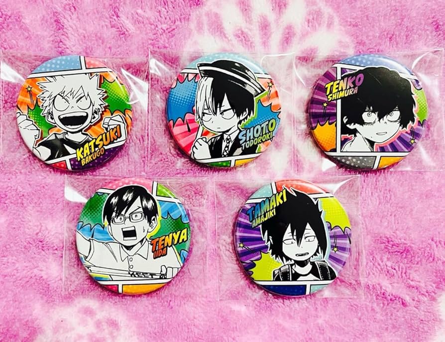 荼毘 ヒロアカ第5弾コレクション缶バッジ 荼毘 ヒロアカ第5弾