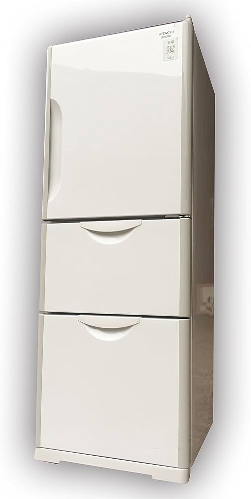 Amazon.co.jp: 日立 3ドア冷凍冷蔵庫 R-27DS (W) クリアホワイト