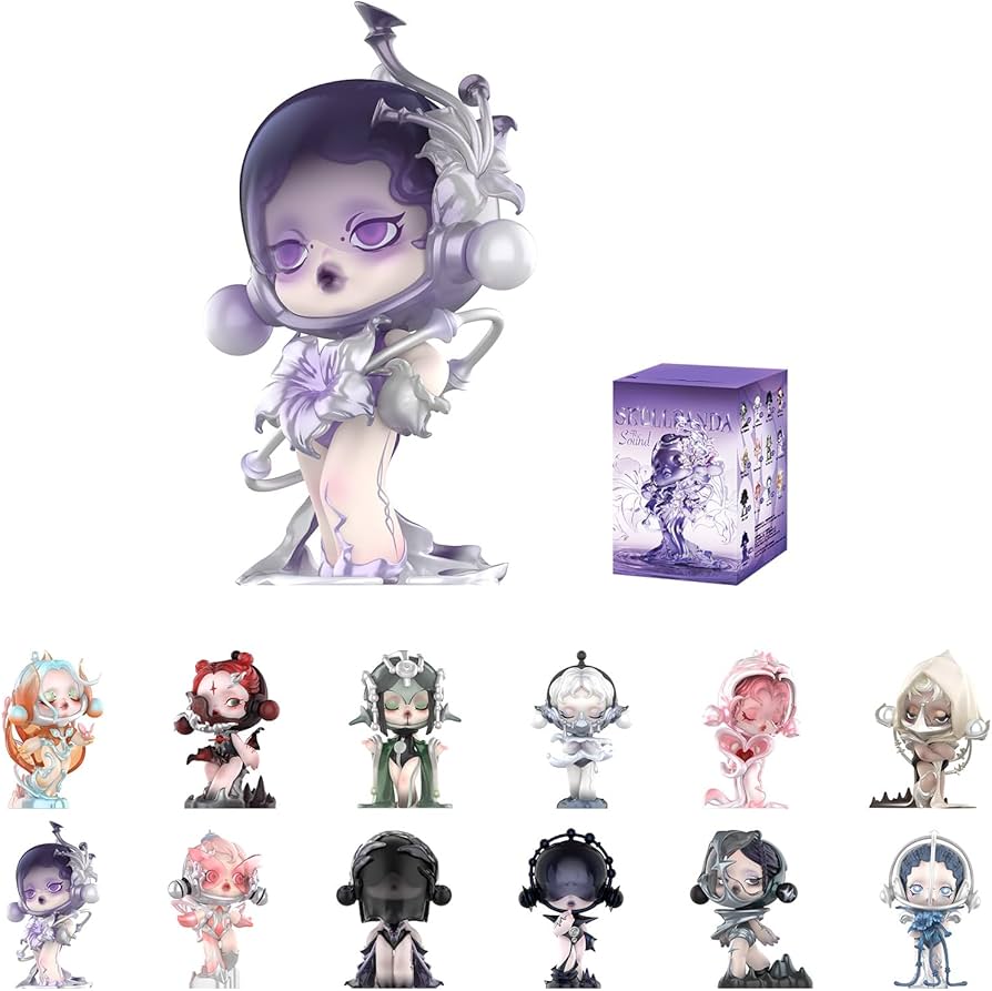 Amazon.co.jp: POP MART SKULLPANDA サウンドシリーズフィギュア