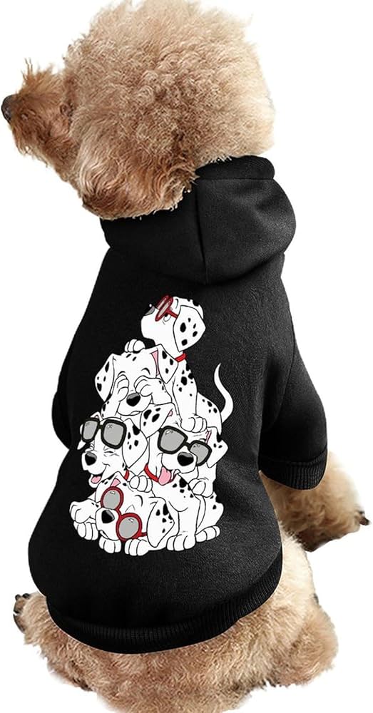 Amazon.co.jp: ペット服 犬服 猫服 パーカー 101匹わんちゃん フード