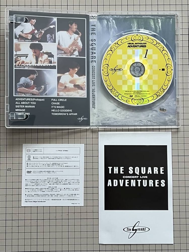 ミュージック VISUAL ANTHOLOGY III THE SQUARE DVD 51Ckb7IHnXL