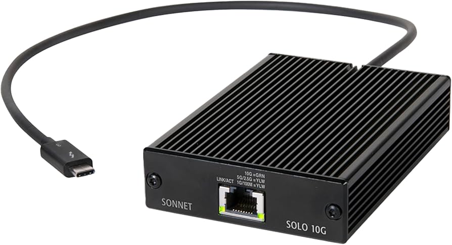 Amazon.com: Sonnet Technologies Solo 10G Thunderbolt 3 to 10GBASE