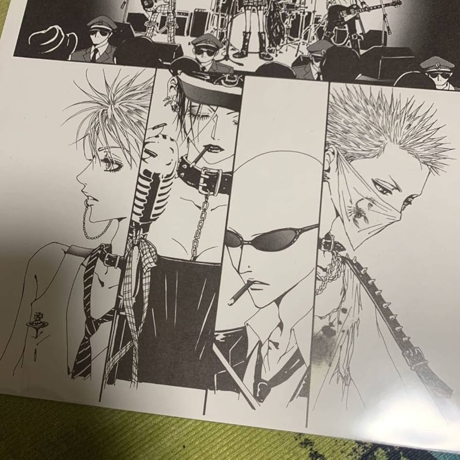 受注生産・会場限定】矢沢あい展 NANA ナナ＆レン 額装高精細デジタル