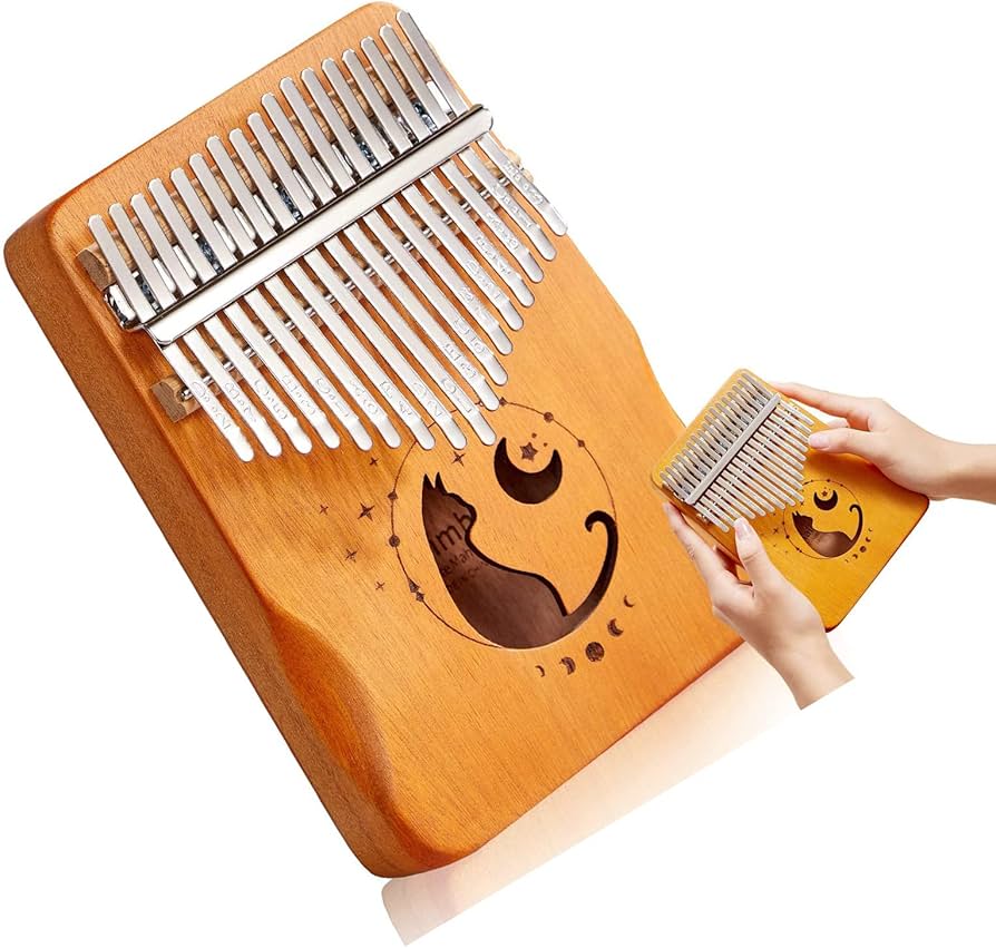 Amazon | カリンバ 初心者セット カリンバ 17キー かりんば 親指ピアノ