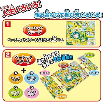 Amazon.co.jp: タカラトミー(TAKARA TOMY) 人生ゲーム （2023年ver
