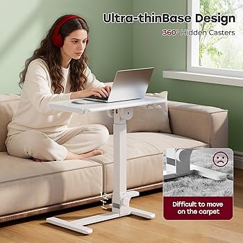 Amazon.com: JYLH JOYSEEKER Foldable Mobile Standing Desk, 27 Inch