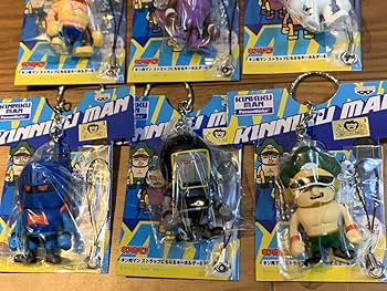 Amazon.co.jp: キン肉マン ストラップにもなるキーホルダー6 全6種