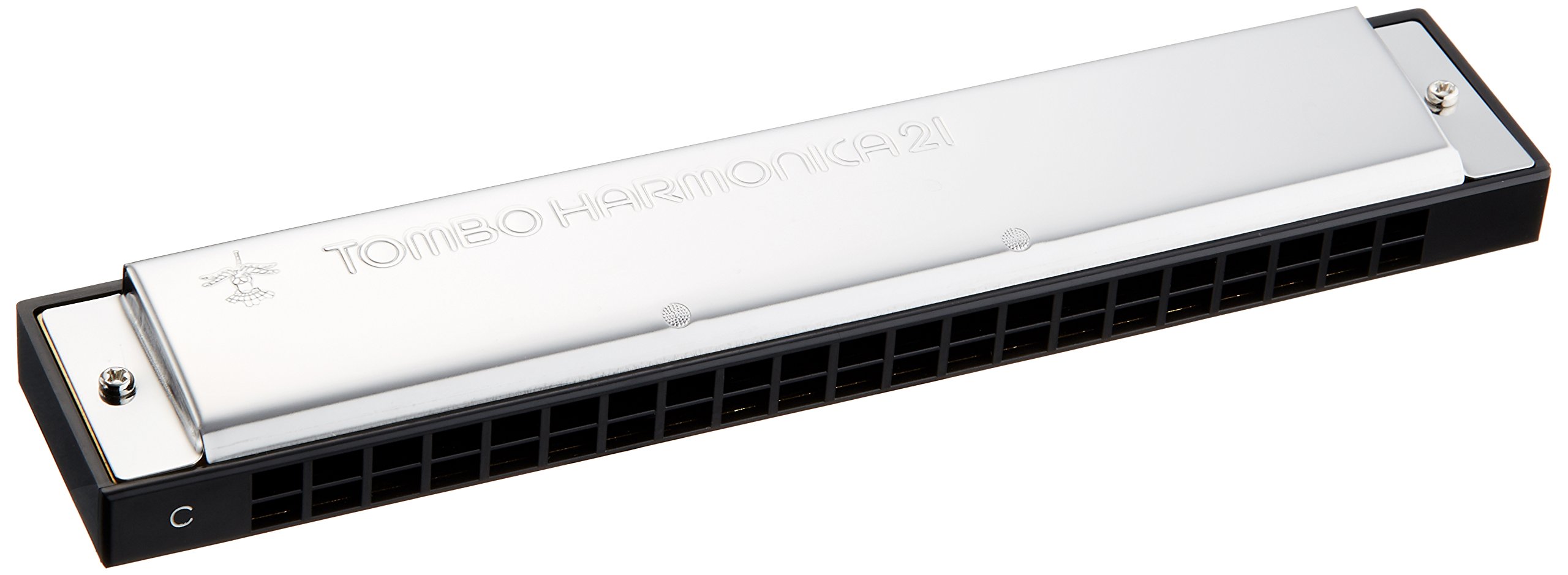 Amazon.co.jp: TOMBO 複音ハーモニカ C調 トンボバンド 21穴 3121