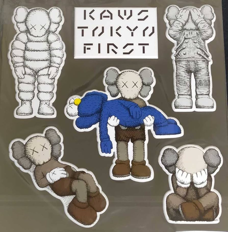 KAWS CLEAR FILE 9セット カウズ クリアファイル 9 セット KAWS CLEAR