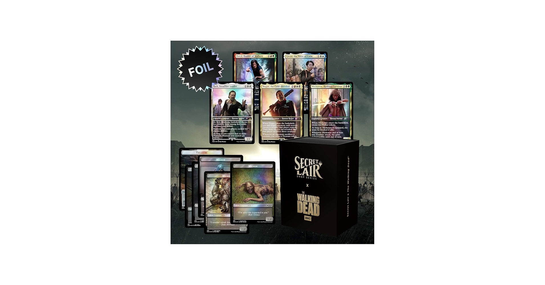 Amazon.com: Secret Lair The Walking Dead Magic The Gathering Set