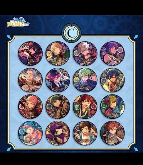 あんスタ 七種茨 時光缶バッジ 33個セット あんスタ 七種茨 時光缶