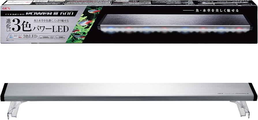 Amazon | ジェックス GEX クリアLED クリア LED POWER III 600 明るさ