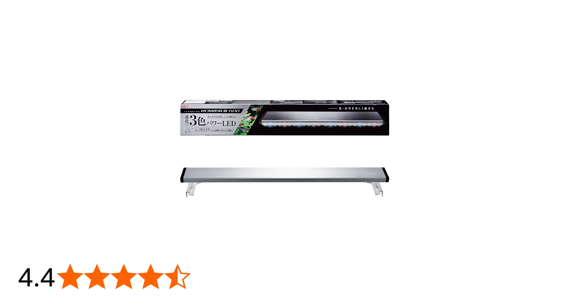 Amazon | ジェックス GEX クリアLED クリア LED POWER III 600 明るさ