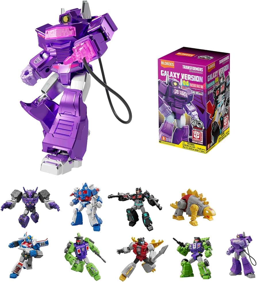 Amazon.com: BLOKEES Transformers Galaxy Version 04 Fractured Space