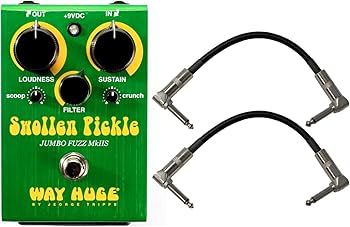 Amazon.com: Way Huge WHE401S Swollen Pickle Jumbo Fuzz MKIIS Pedal