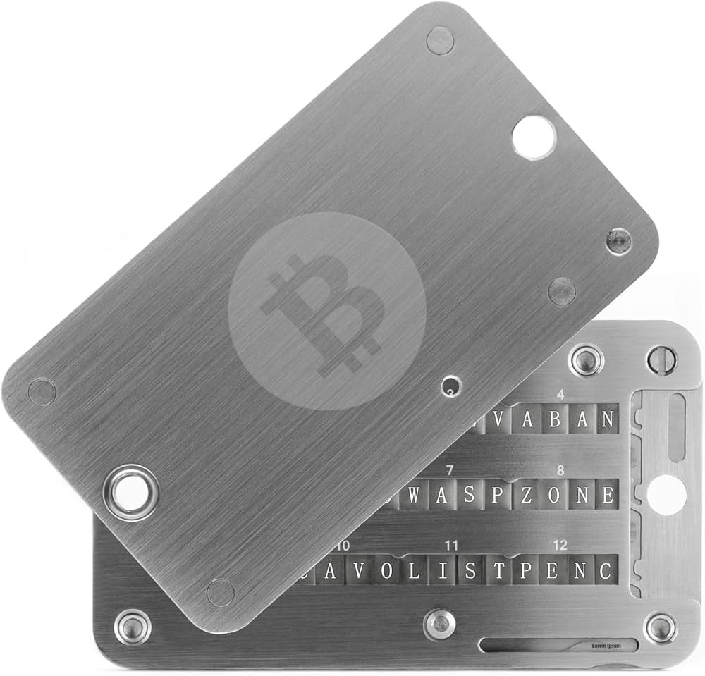 Amazon.co.jp: SAFESAMYERLEN 暗号シードフレーズストレージ 304